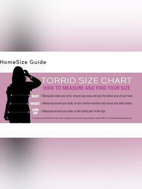 Torrid Size Chart for Sale up to 90% Off: Poshmark